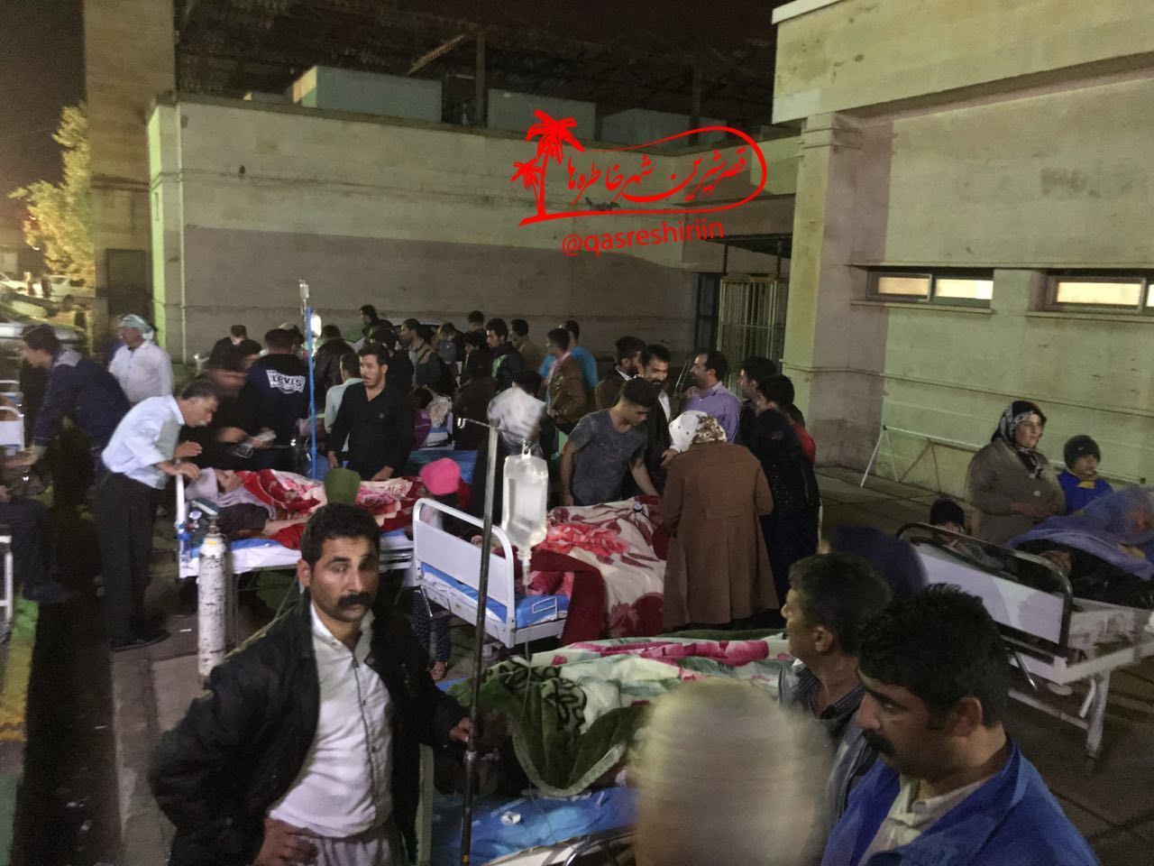 وضعیت بیمارستان قصرشیرین پس از زلزله + عکس