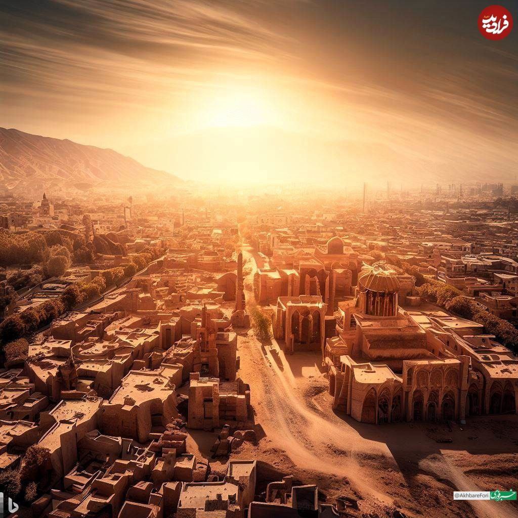 تصاویر شگفت‌انگیز از شهر تبریز در ۵۰۰ سال قبل+عکس - تلگرام آپ