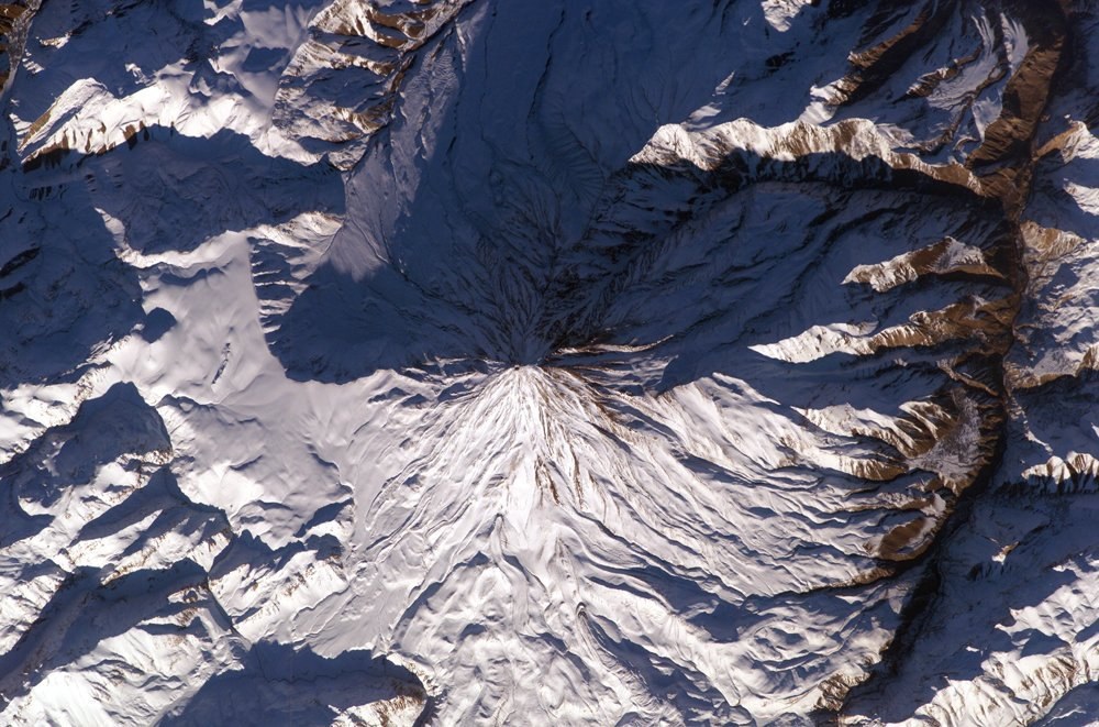  قله دماوند از دریچه دوربین ناسا +عکس