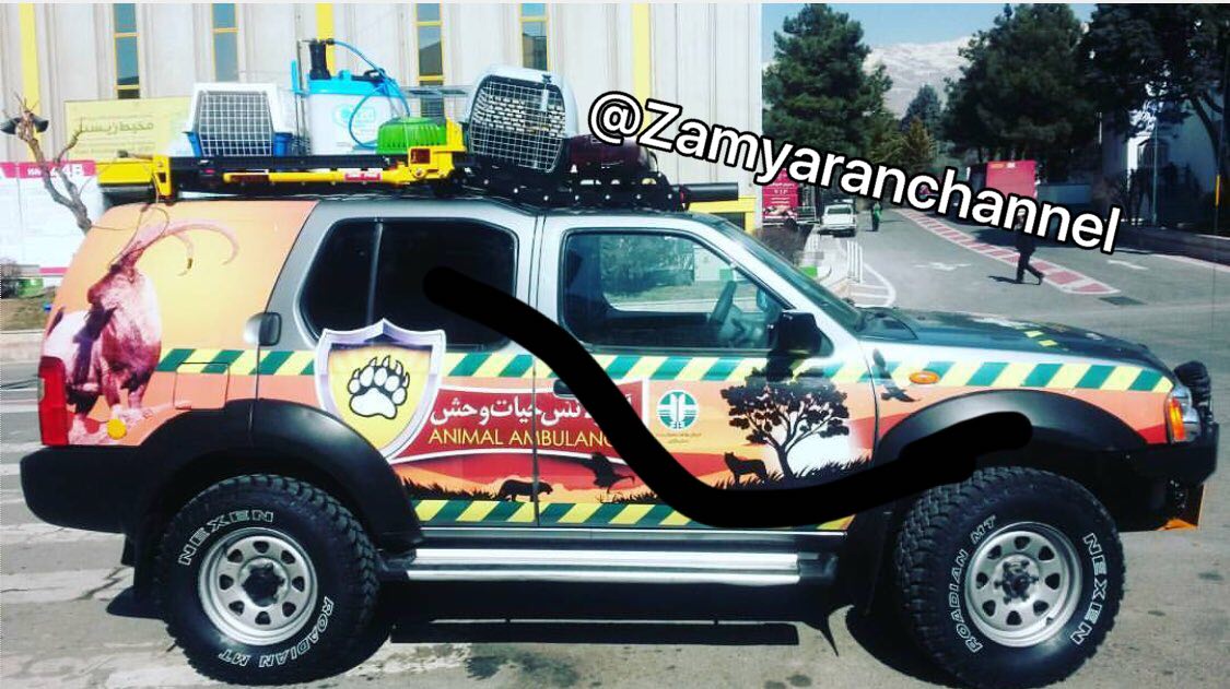 آمبولانس حیوانات در ایران! +عکس