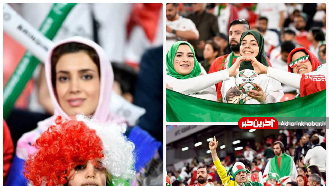 بانوان ایرانی در ورزشگاه ابوظبی + عکس