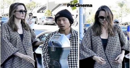 «آنجلینا جولی» در کنار پسر ویتنامی اش + عکس