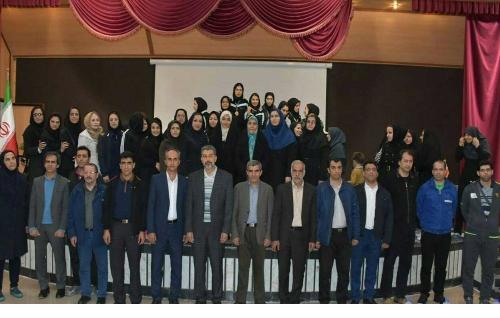  آئین اختتامیه مسابقات آمادگی جسمانی و فوتبال رو میزی برگزار شد