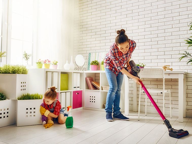 نکاتی برای تمیز نگه داشتن خانه در طول سال