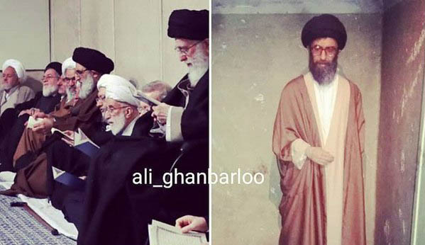 ماجرای زیلوی آبی رنگ بیت رهبری چیست؟ + عکس