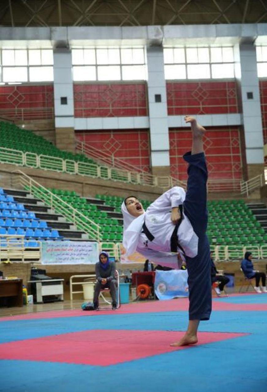 آپچوک دولیو چاگی بی نقص صبا عالیشاه تکواندوکار 16ساله ایرانی+عکس