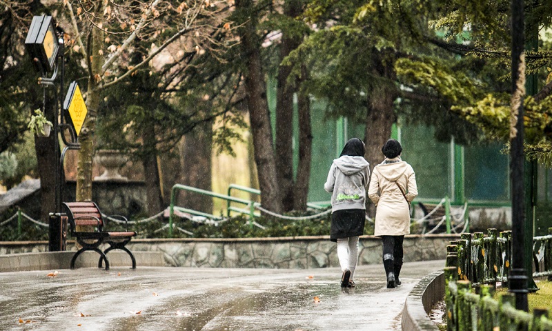  بارش باران و برف در ۵ استان کشور