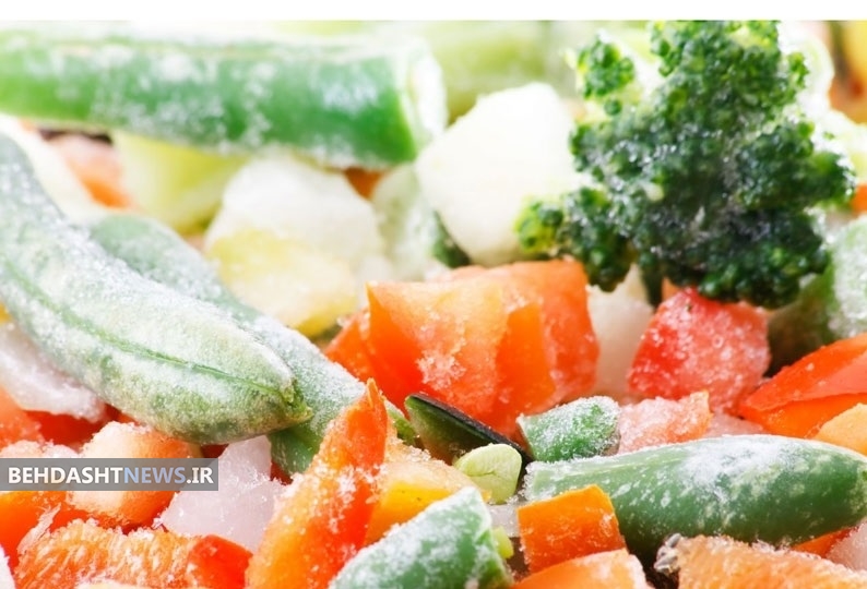 خاصیت مواد غذایی منجمد