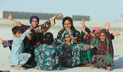 تصویر خاص الناز شاکردوست در سیستان و بلوچستان + عکس