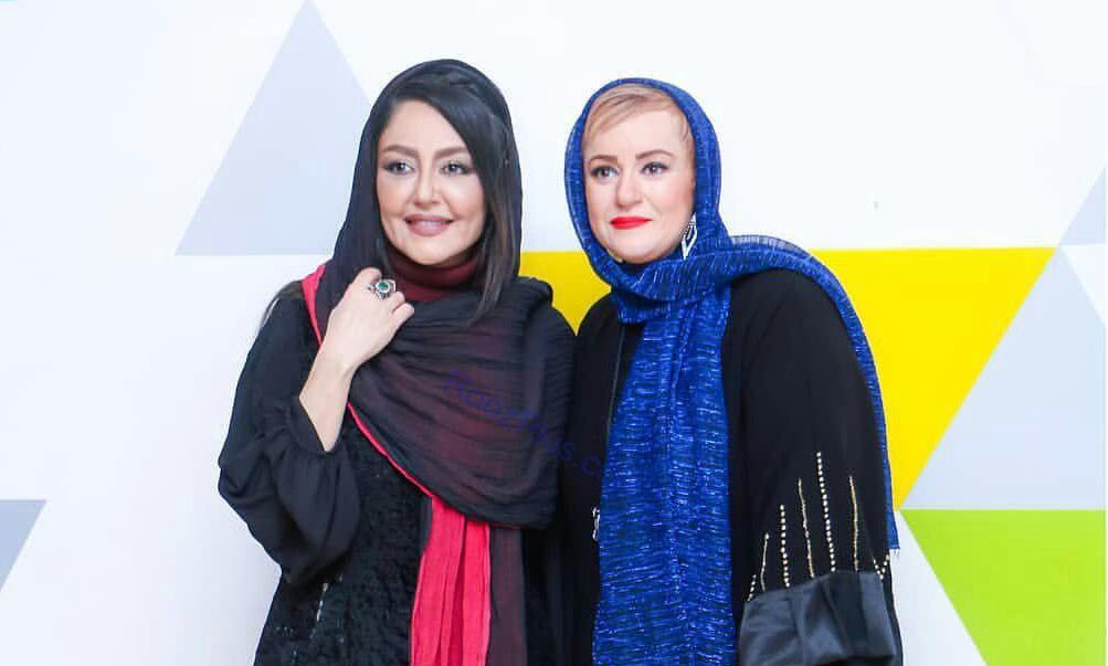 شقایق فراهانی و نعیمه نظام دوست در یک مراسم + عکس