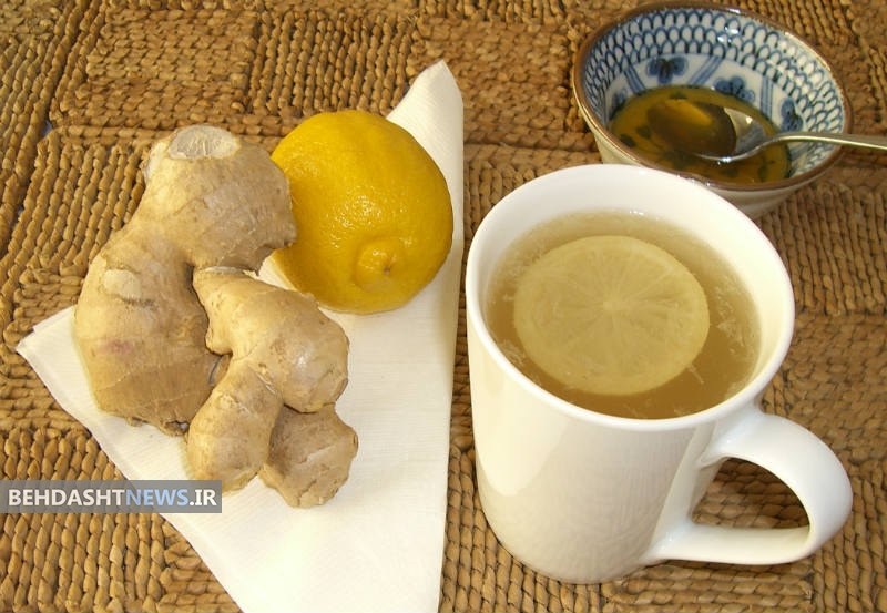 چای زنجبیل و لیمو ترش برای لاغری +طرز تهیه 