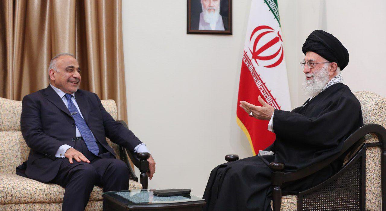 دیدار نخست وزیر عراق با رهبر انقلاب + عکس
