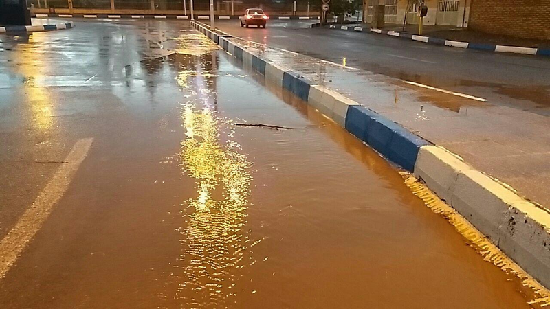خسارت 10 میلیارد ریالی بارندگی و طوفان به ندوشن یزد
