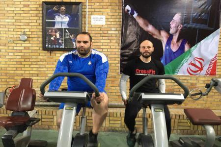 بهداد سلیمی بوکسور شد! + عکس
