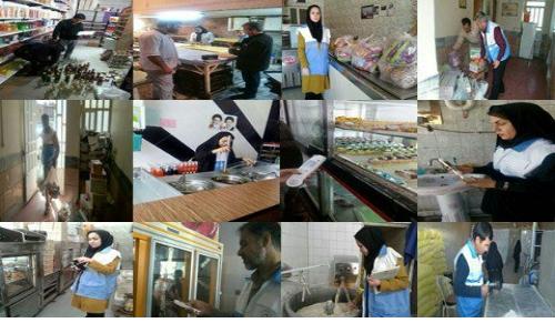   کشف و معدوم سازی بیش از ۴۰۰ هزار کیلو مواد غذایی فاسد و غیر بهداشتی