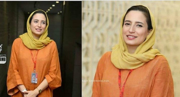 استایل نارنجی نگار جواهریان + عکس