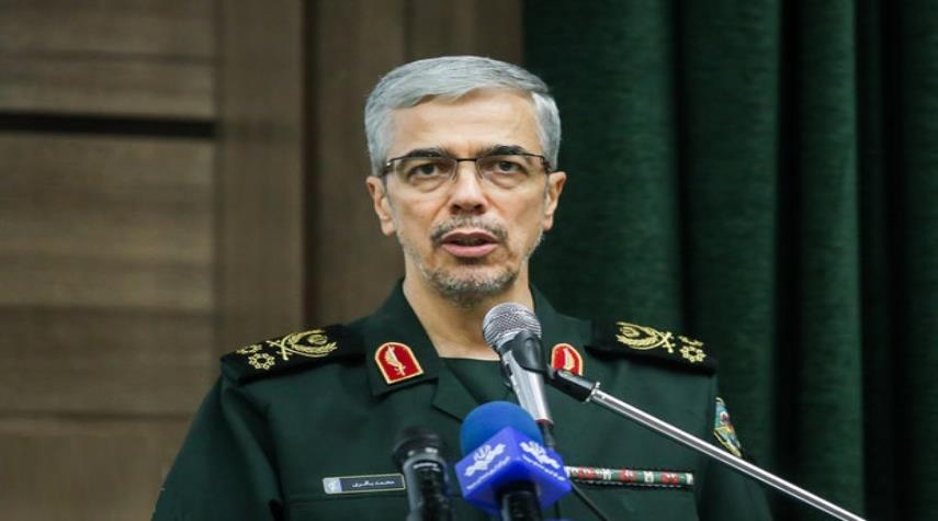 سرلشکر باقری پاسخ داد؛ شرط ایران برای باز نگه داشتن تنگه هرمز چیست؟+عکس