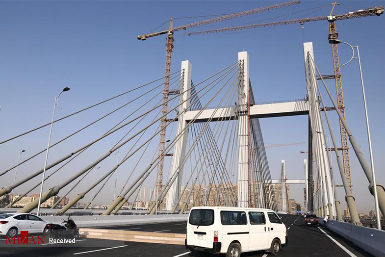 عریض ترین پل معلق جهان در مصر + عکس