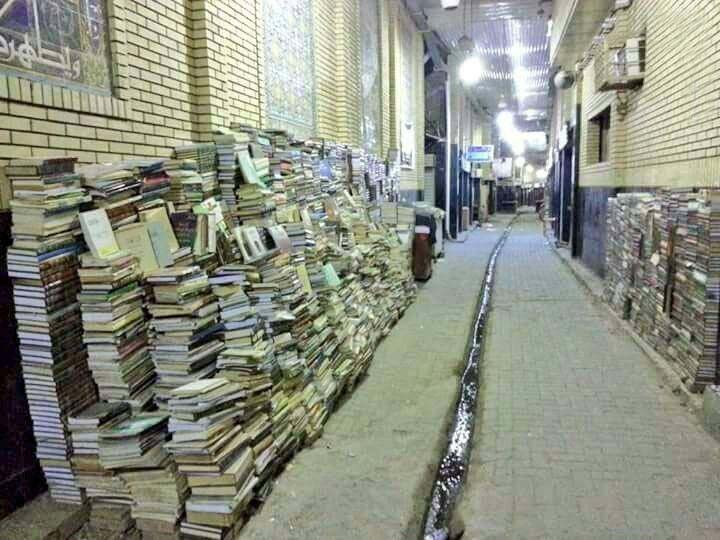 عقیده جالب کتابفروشان عراقی! + عکس
