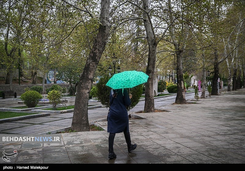 ۱۶ استان کشور زیر رگبار باران بهاری