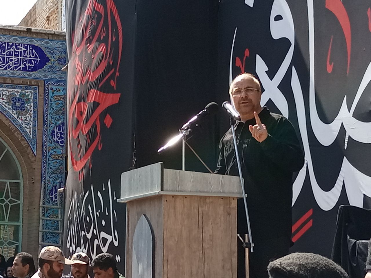 نظر قالیباف راجع هزینه سازش و مقاومت+عکس