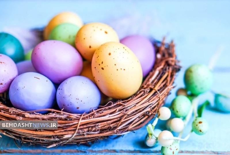 چند روش ساده رنگ آمیزی تخم مرغ رنگی عید