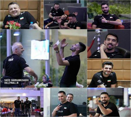 سفر ملی‌پوشان والیبال به آمریکا + عکس