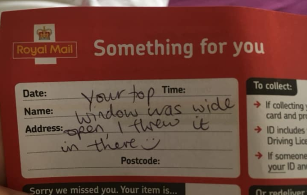  روش عجیب کارمند تنبل اداره پست برای ارسال نامه + عکس