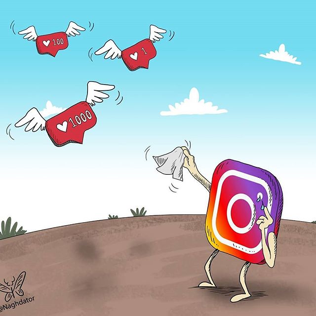 خداحافظی اینستاگرام با لایک + عکس