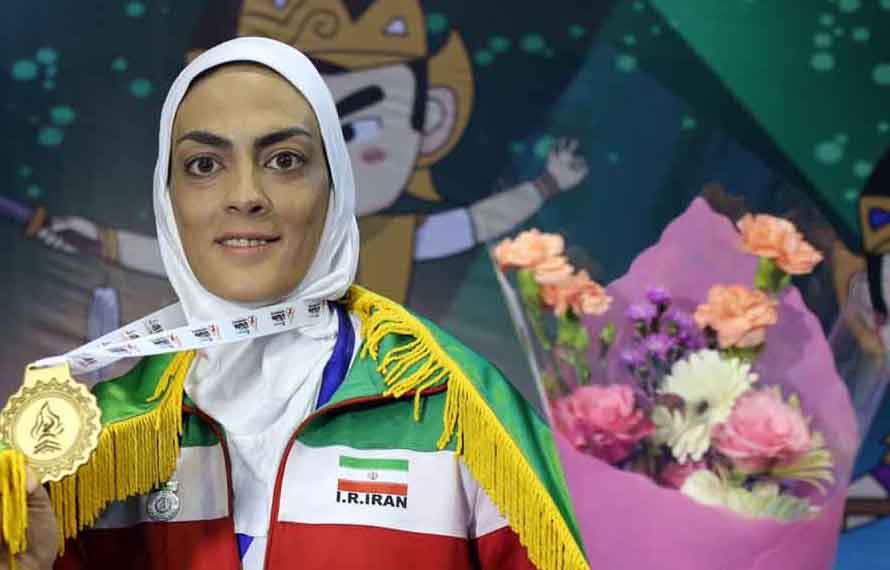 قهرمان زن ووشوی جهان در بیمارستان بستری شد +عکس