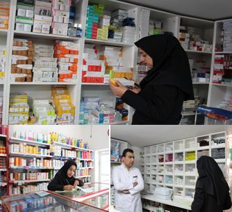 بازدید سرزده مدیریت دارویی دانشگاه علوم پزشکی زابل از داروخانه های منتخب ارائه خدمات درایام نوروز