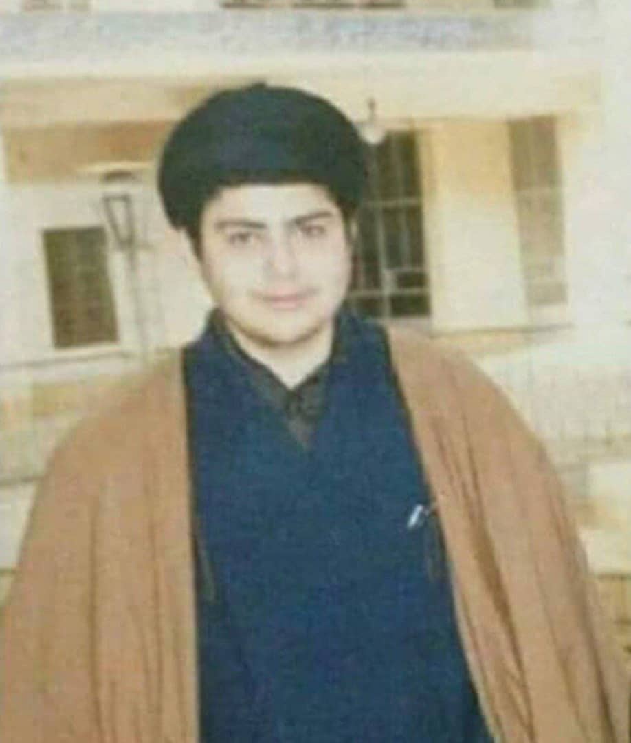 تصویر کمتر دیده شده از نوجوانی مقتدا صدر