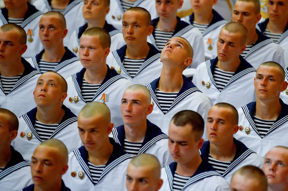 دانشجوی بازیگوش نیروی دریایی روسیه! + عکس