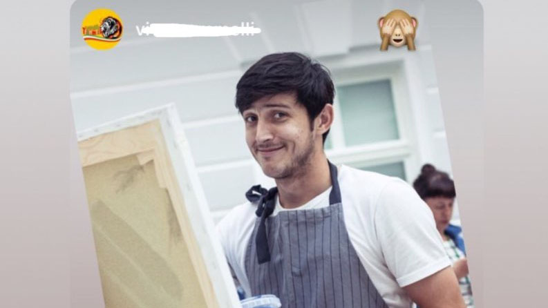 سردار آزمون نقاش شد! + عکس