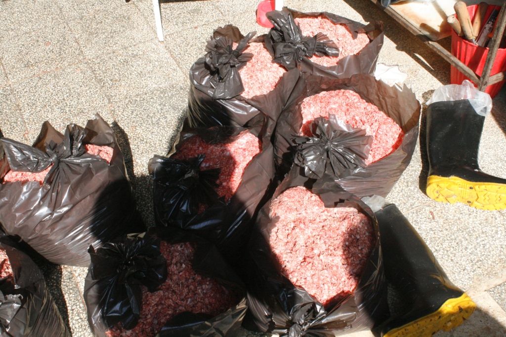 کشف 2 هزار کیلو گوشت فاسد از یک واحد تولید همبرگر + عکس