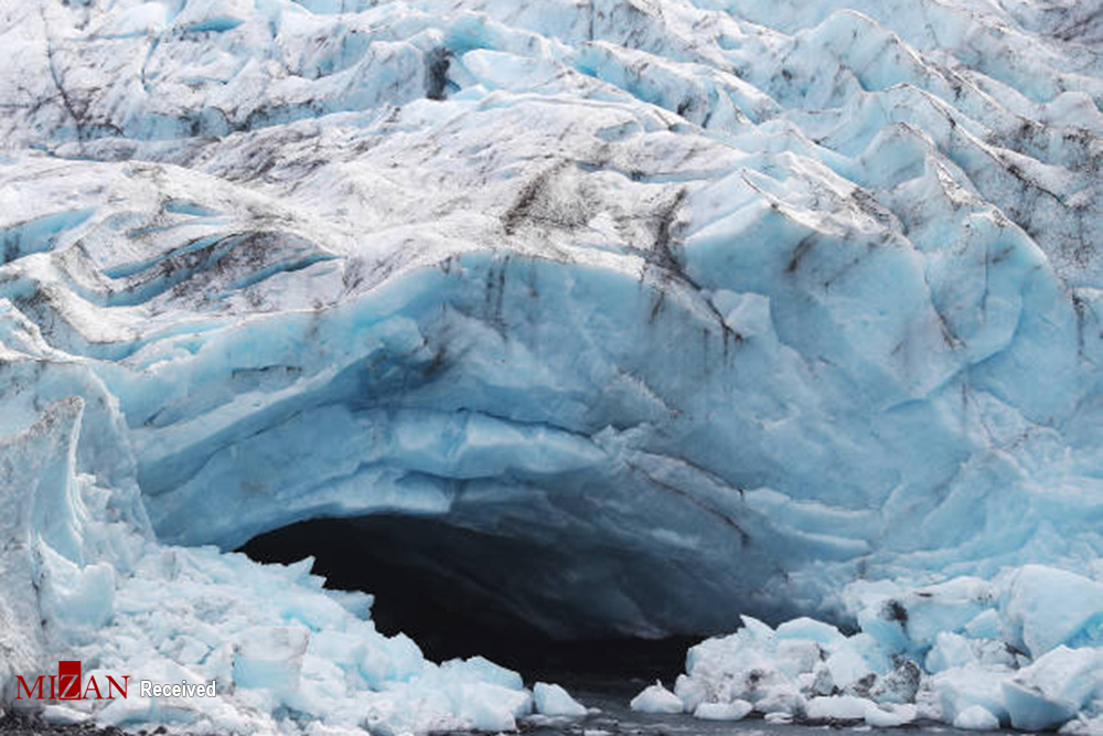 ذوب یخ‌های آلاسکا + عکس