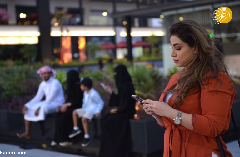 کشف‌ حجاب جنجالی یک عربستانی در ریاض + عکس