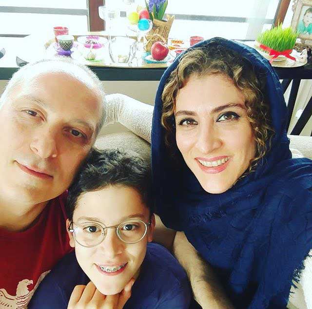 عکس خانوادگی ویشکا آسایش در کنار همسرش + عکس