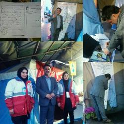 بازدید رئیس سازمان جوانان جمعیت هلال احمر از اجرای طرح ایمنی و سلامت مسافران نوروزی در انزلی