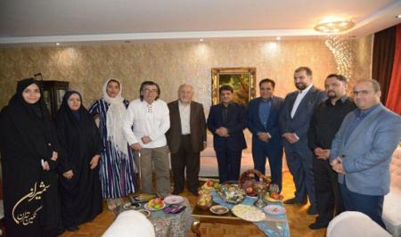 رضا رویگری میزبان مسئولان شهر تهران + عکس