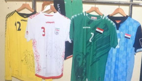 رنگ لباس‌های ایران و عراق مشخص شد + عکس