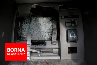 تصاویری از خرابکاری اغتشاش‌گران در تهران 