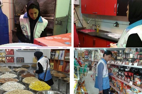 معدوم سازی یک میلیون و ۳۹۶ هزار کیلوگرم موادغذایی فاسد