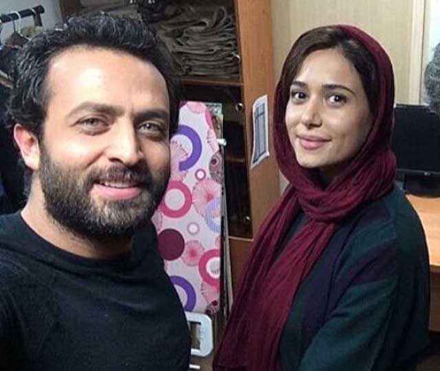 سلفی مصطفی زمانی و پریناز ایزدیار در کنار هم +عکس