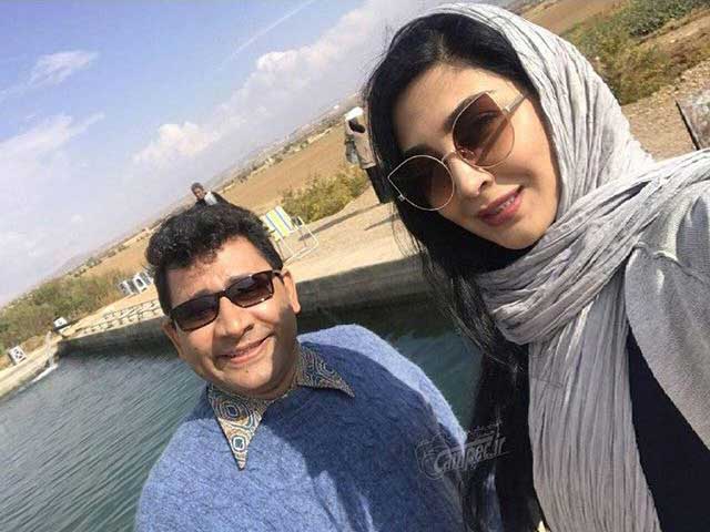سلفی جذاب مریم معصومی در کنار سروش جمشیدی! +عکس