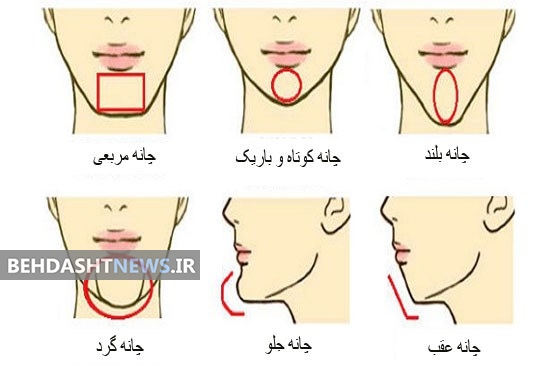 از روی فرم چانه ها شخصیت شناسی کنید