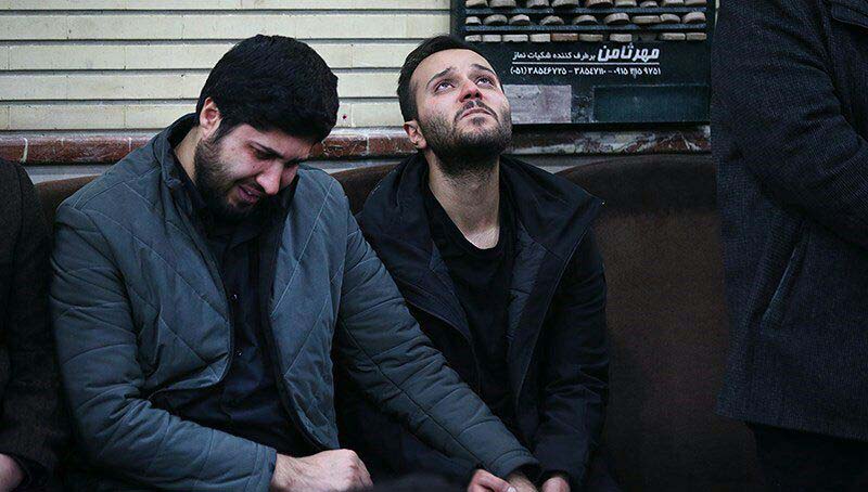 فرز‌ند شهید قاسم سلیمانی دقایقی پس از شهادت پدر + عکس