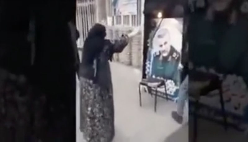 خبر خوش برای مادربزرگی که برای حاج قاسم مویه کرد + فیلم