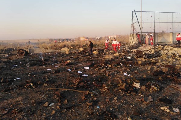 پایان عملیات جمع‌آوری اجساد جانباختگان سانحه سقوط هواپیمای اوکراینی
