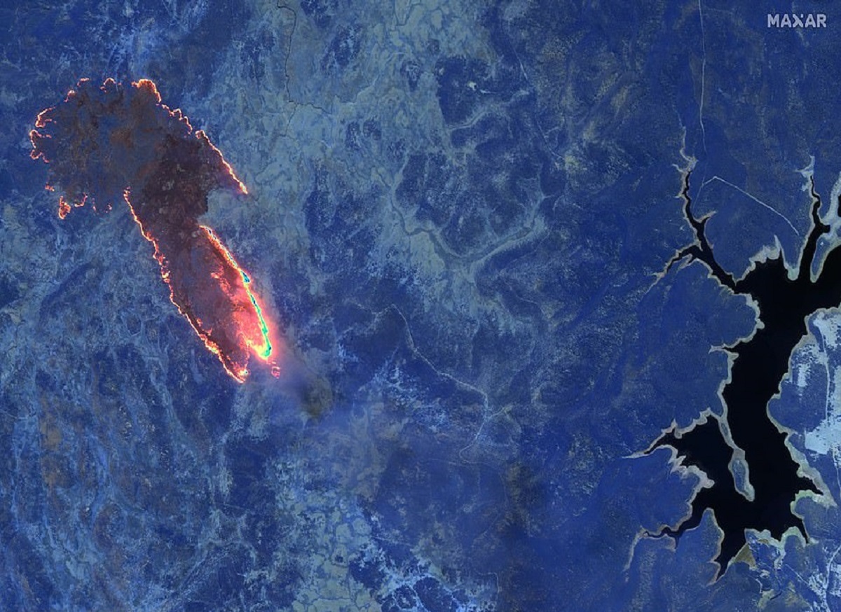  تصویری از آتش سوزی استرالیا از لنز ناسا